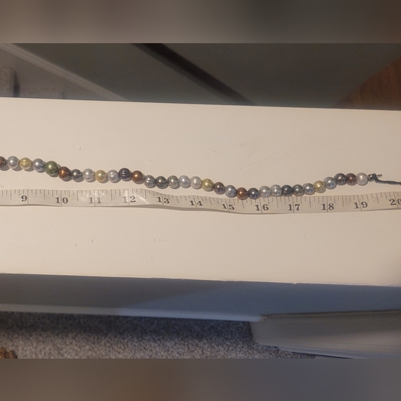 New Honora Multicolor Pearl Necklace 19" Inches - Picture 4 of 12